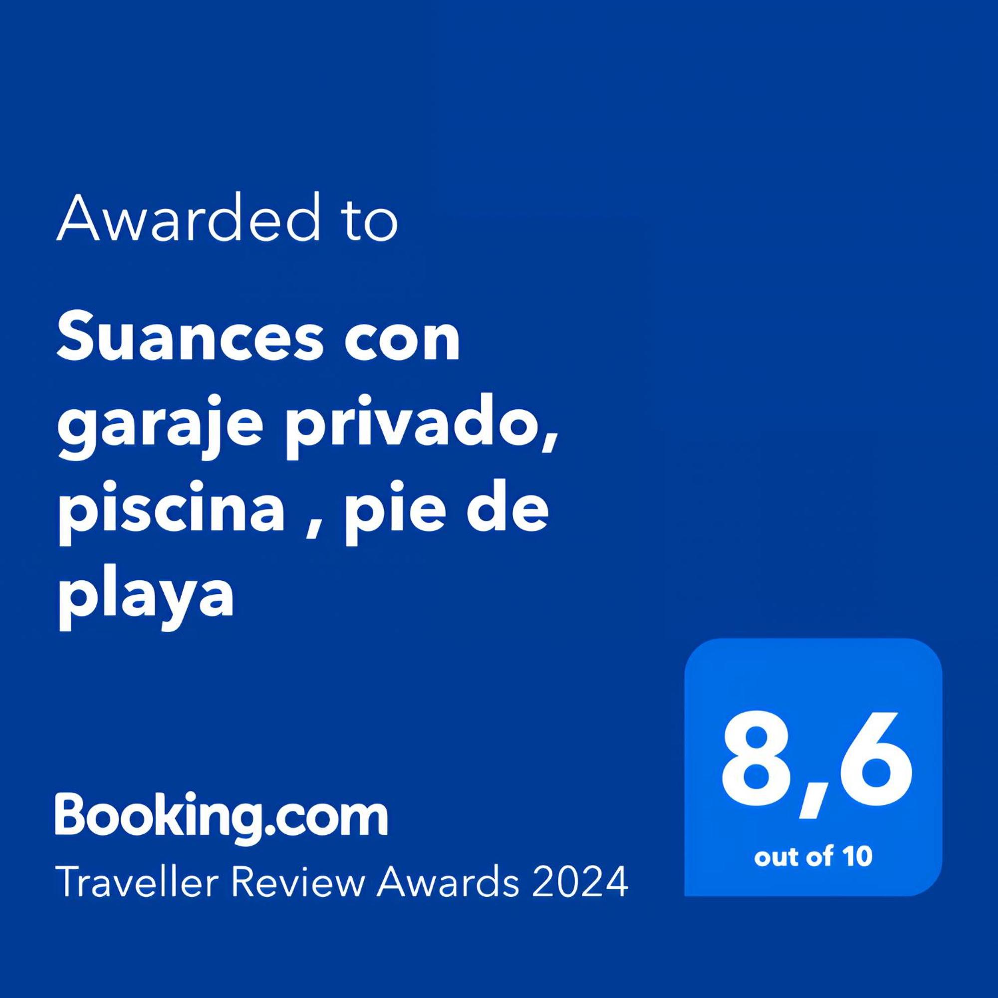 Suances Con Garaje Privado, Piscina , Pie De Playa Appartement Buitenkant foto
